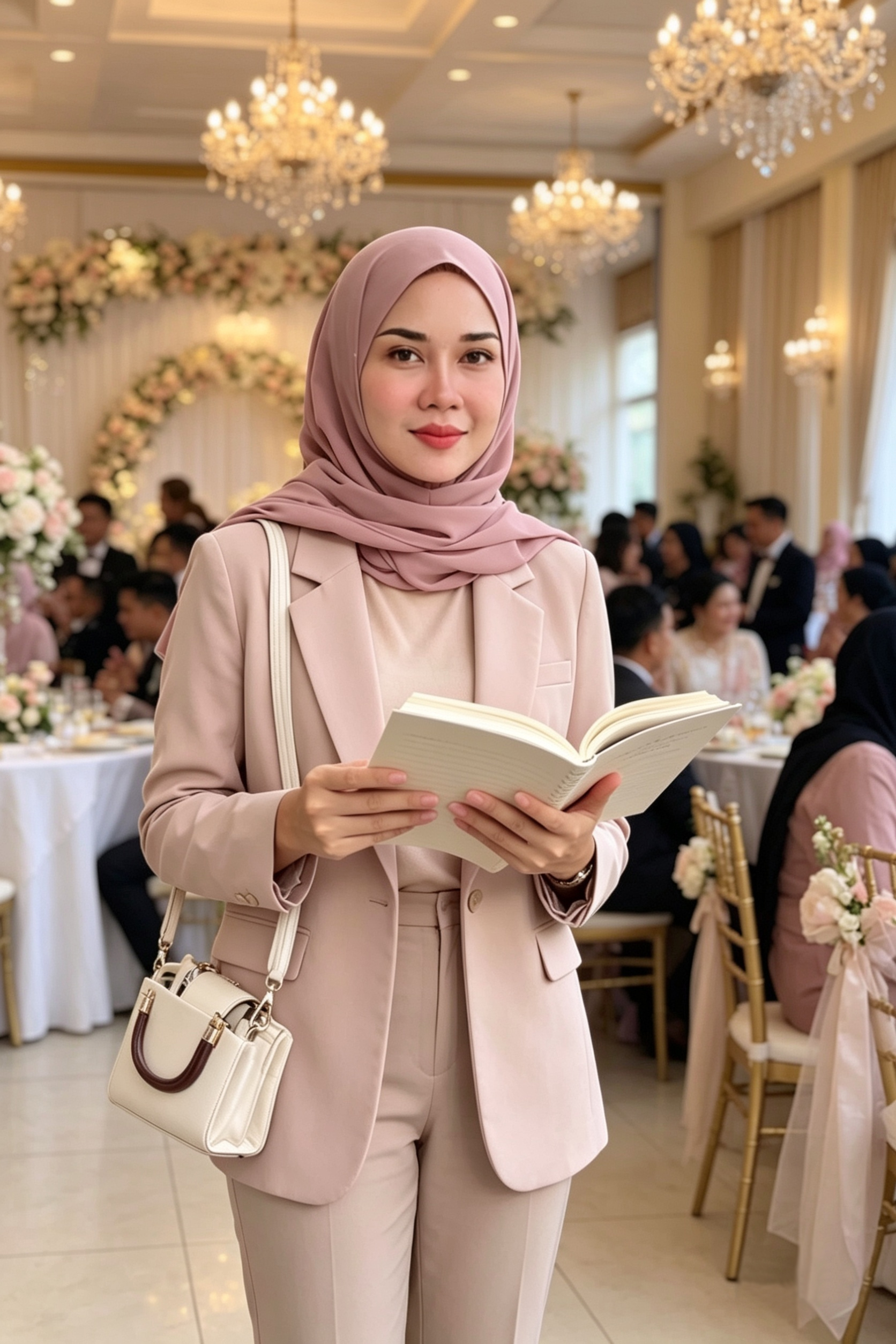 Wedding planner portrait